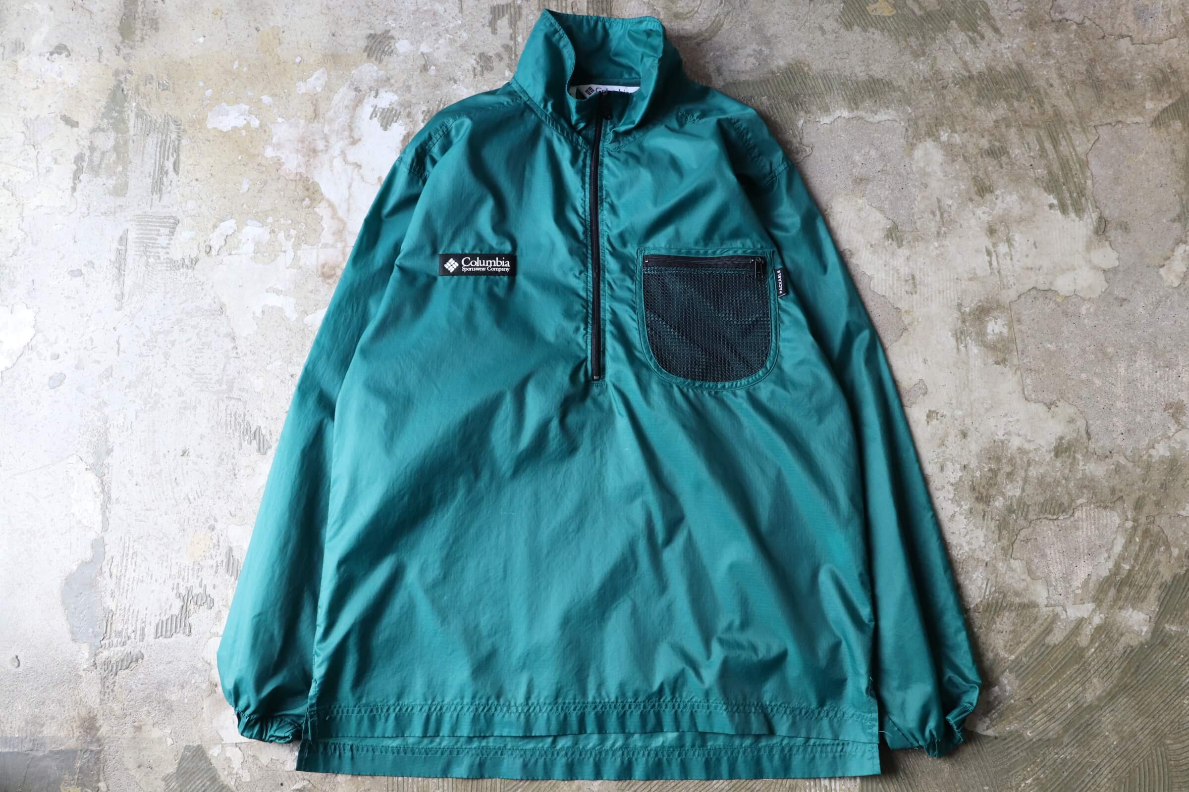 90’s Columbia vintage nylon jacket 1990S COLUMBIA PACKABLE NYLON JACKET